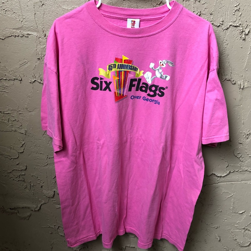 Vintage Six Flags 45th Anniversary Tee.